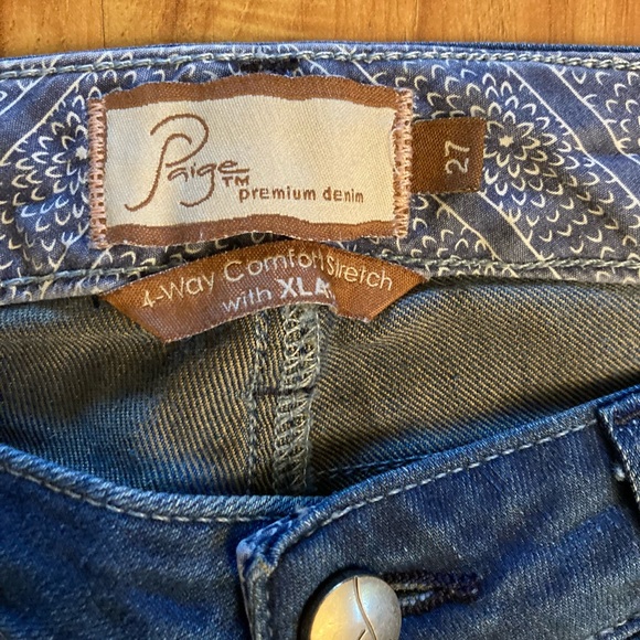 Paige Blue Heights jeans size 27 - Picture 5 of 7